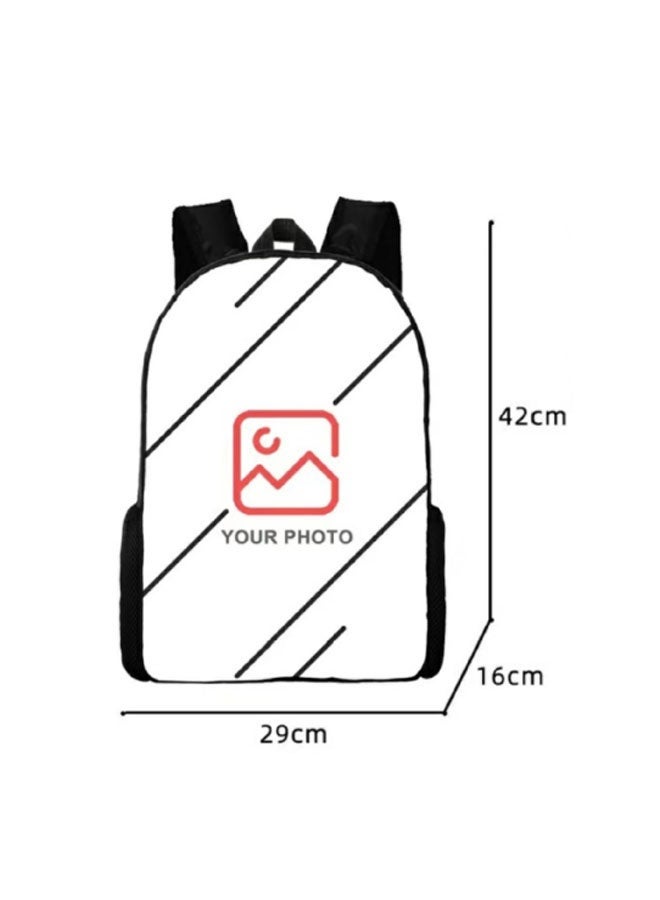 Labubu backpack pencil case satchel three-piece suit men and women leisure sports travel backpack student school backpack - Image 2